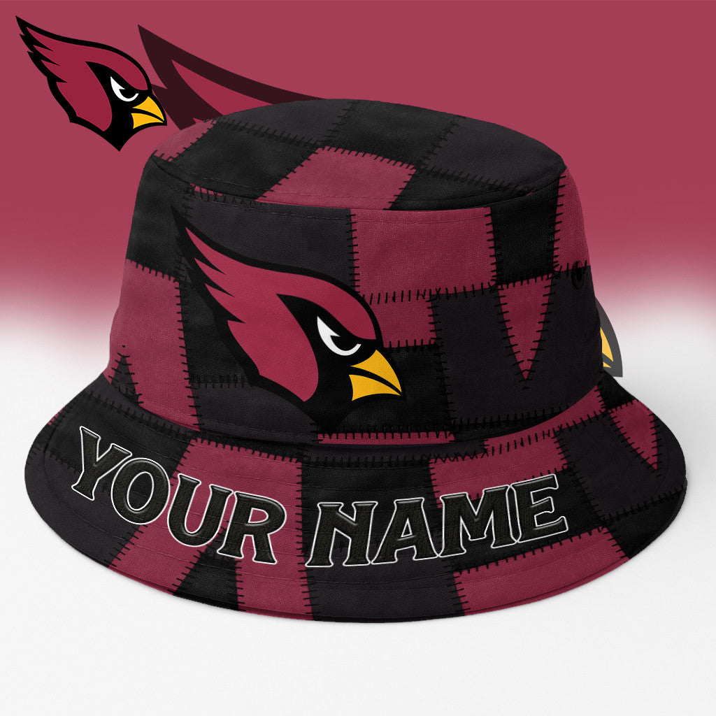 ARI Cardinals Bucket Hat Custom Name Gifts For Fans - Limited Edition