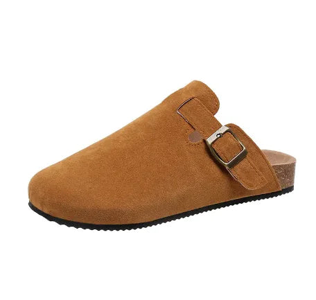 Baotou Slippers Couple Cork Drag