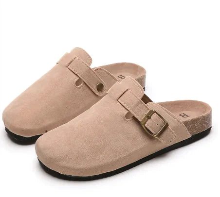 Baotou Slippers Couple Cork Drag